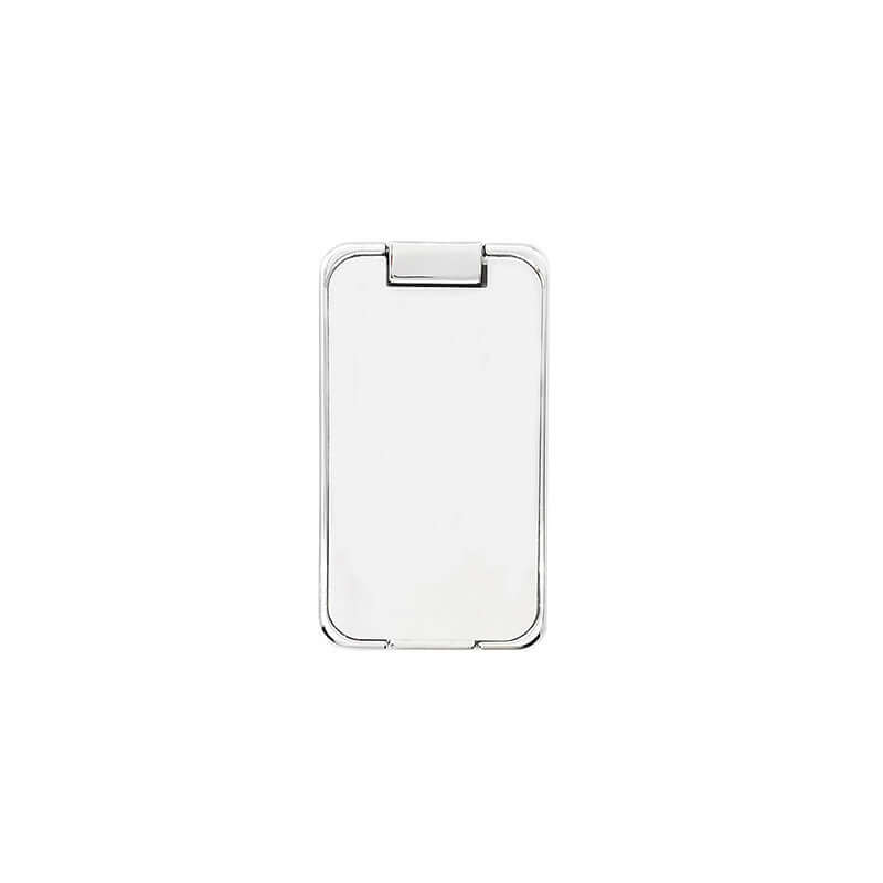 Foldable mobile phone holder in sleek design, perfect for adjustable viewing angles and universal compatibility.
