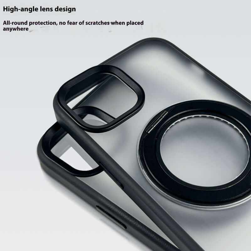 15PRO360 rotating bracket with high-angle lens design and all-round scratch protection for versatile device mounting