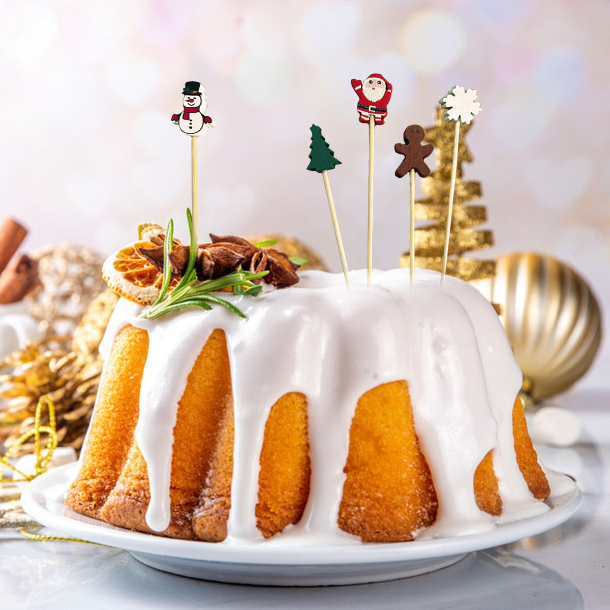 Christmas Cocktail Picks