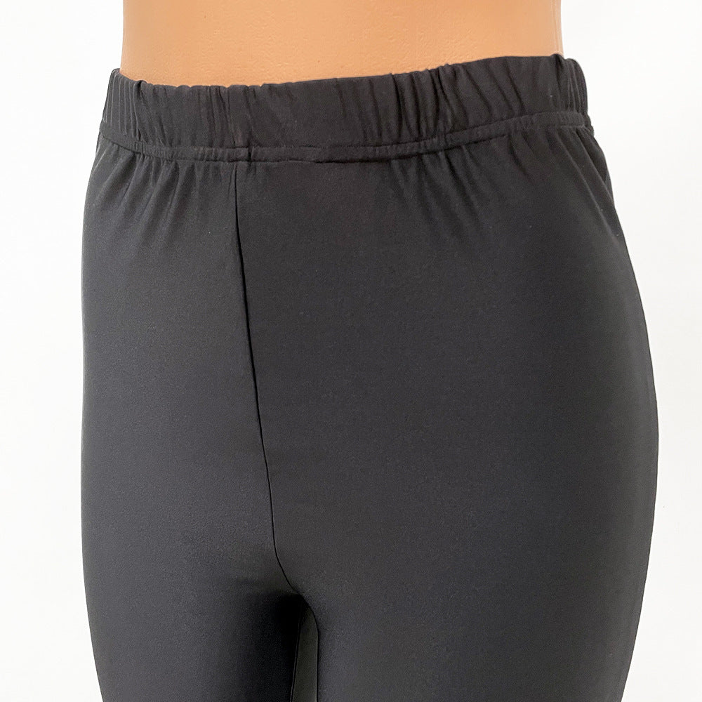 Tight Split Bell-bottom Pants Women