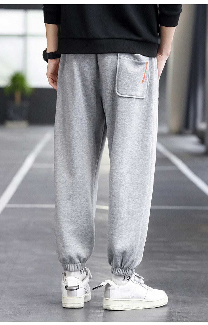 Tapered Ankle-tied Pants Fashionable Ankle-tied Casual Fashionable Sweatpants