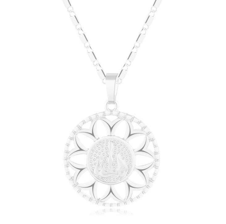 Fashion Sunflower Necklace Jewelry For Men And Women