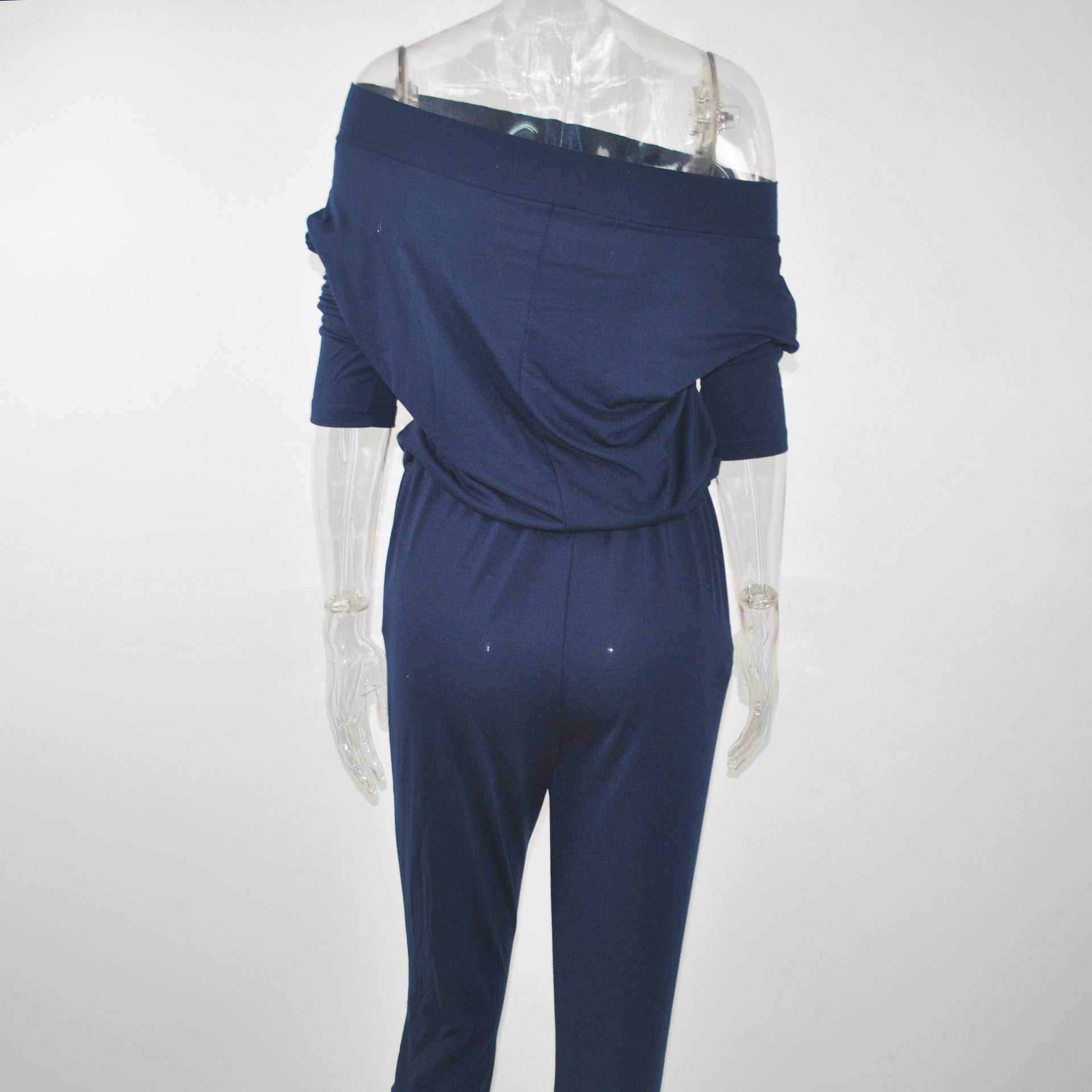 Casual long sleeve pencil pants pocket