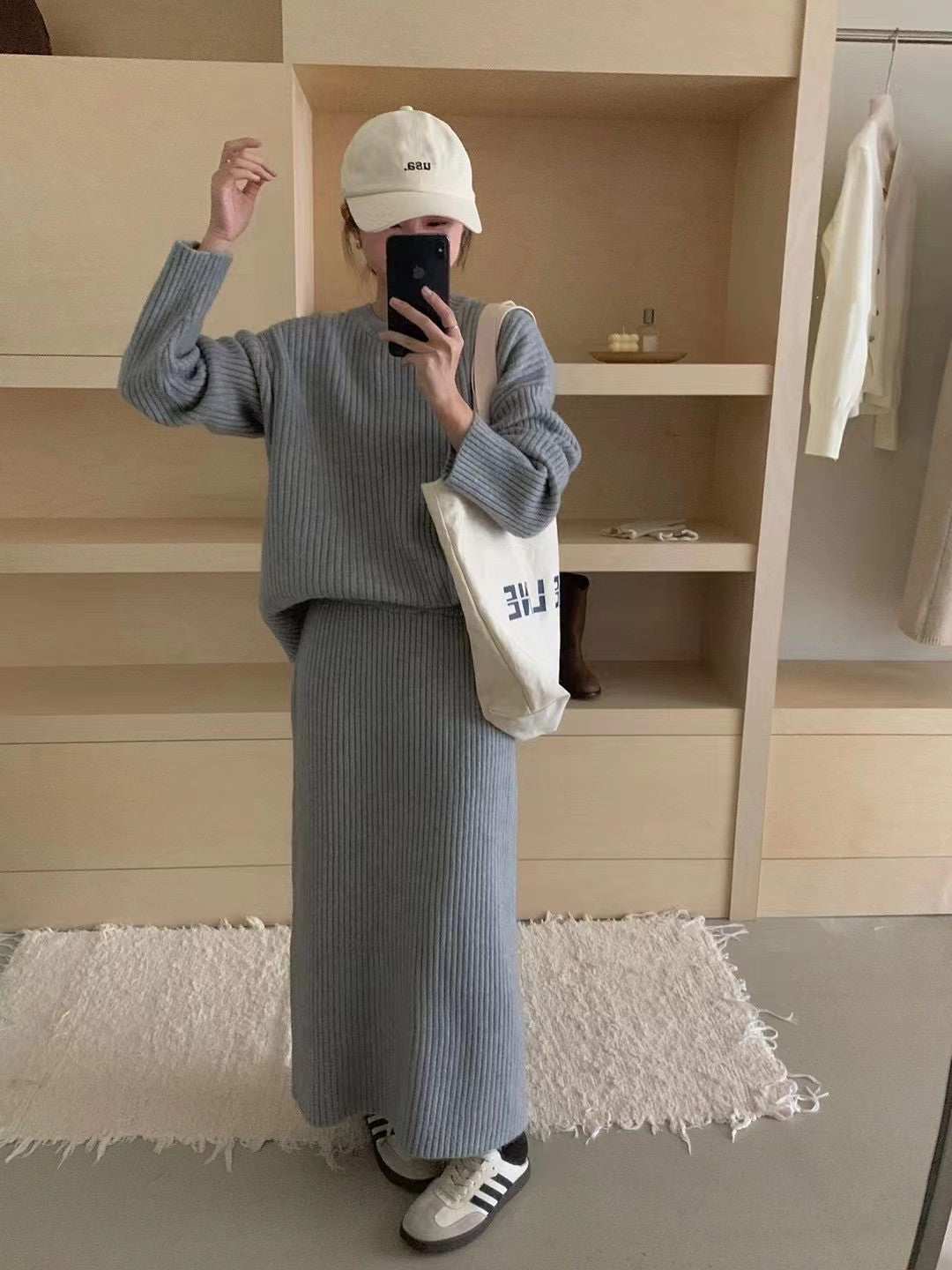 Sweater Suit Female Autumn And Winter Loose