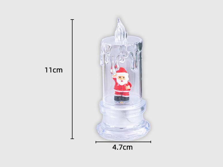 Christmas Cartoon Luminous Candle Creative