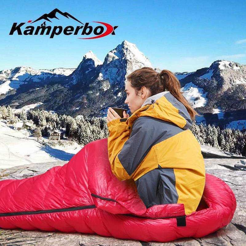 Kamperbox Winter Ultralight Sleeping Bag Winter Camping Equipment CW1100