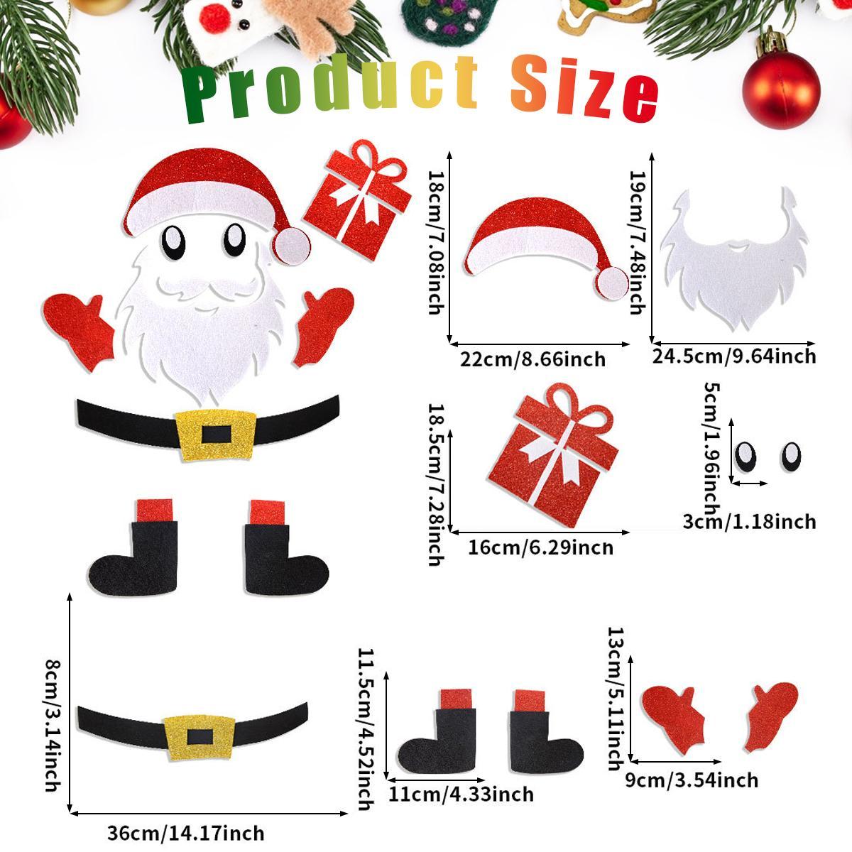Christmas Door Sticker Set