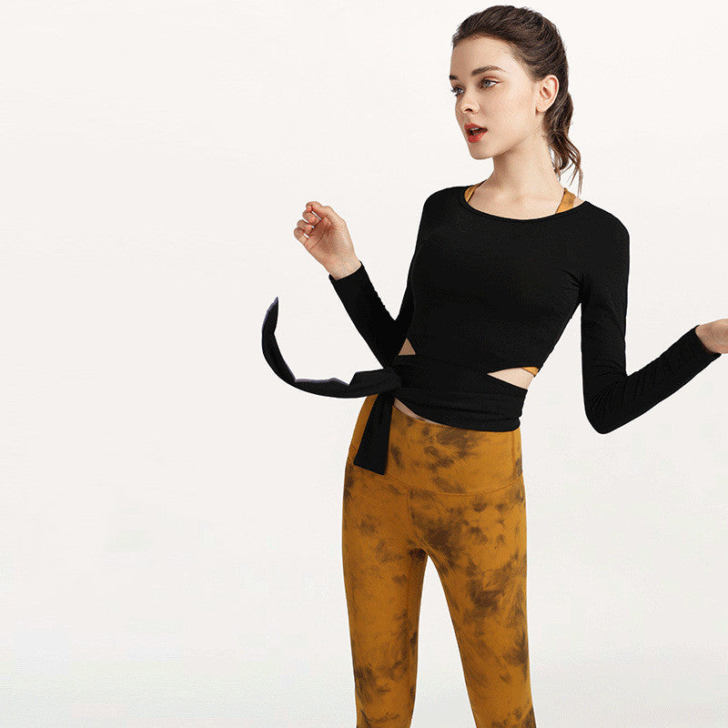 Sports Fitness Fast Drying Training Running Top Dance Yoga Clothes Women