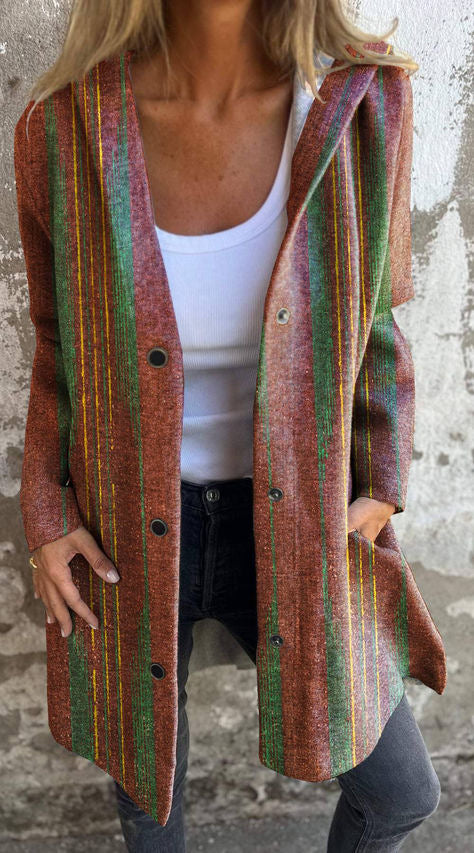 Cardigan Sweater Coat Knitted Long Loose-fitting Outerwear