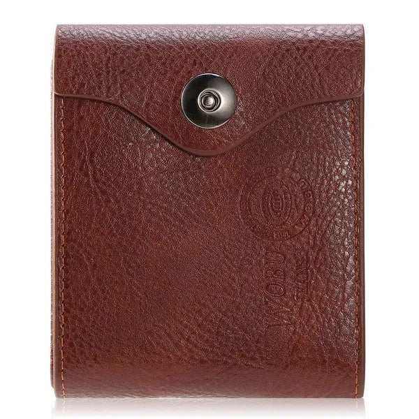 Men's Wallet PU Leather Bifold Purse Slim RFID Blocking Card Holder
