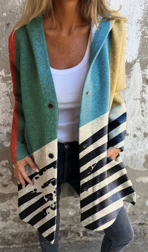 Cardigan Sweater Coat Knitted Long Loose-fitting Outerwear