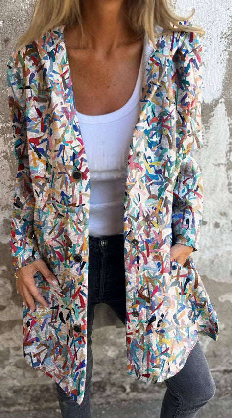 Cardigan Sweater Coat Knitted Long Loose-fitting Outerwear