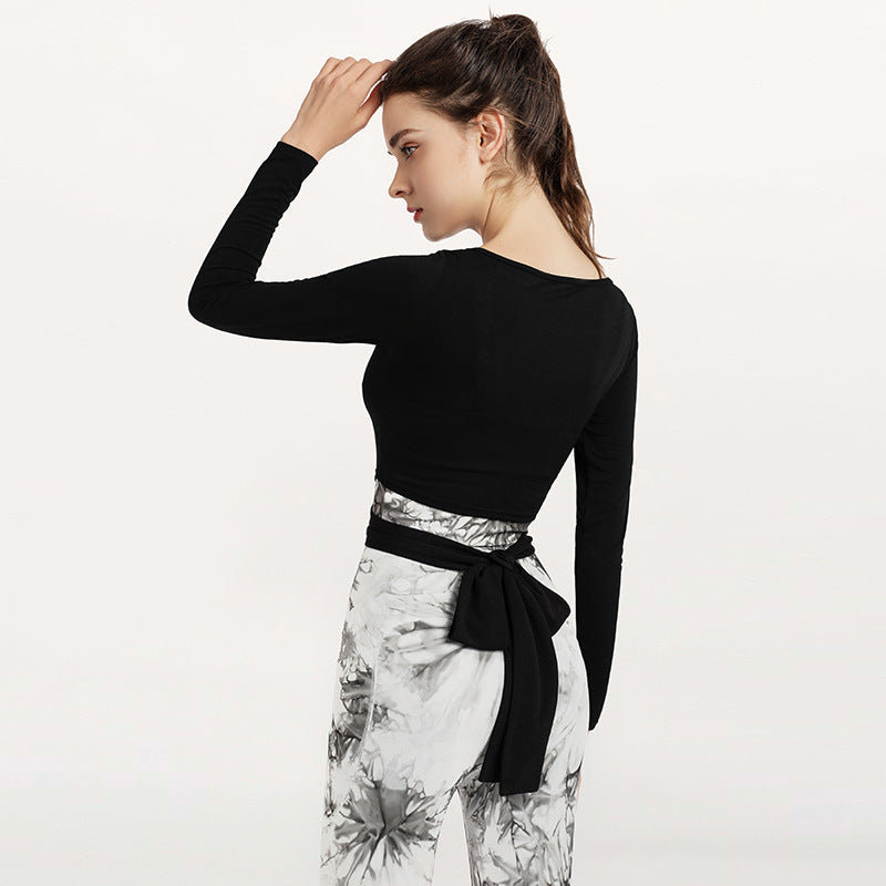 Sports Fitness Fast Drying Training Running Top Dance Yoga Clothes Women