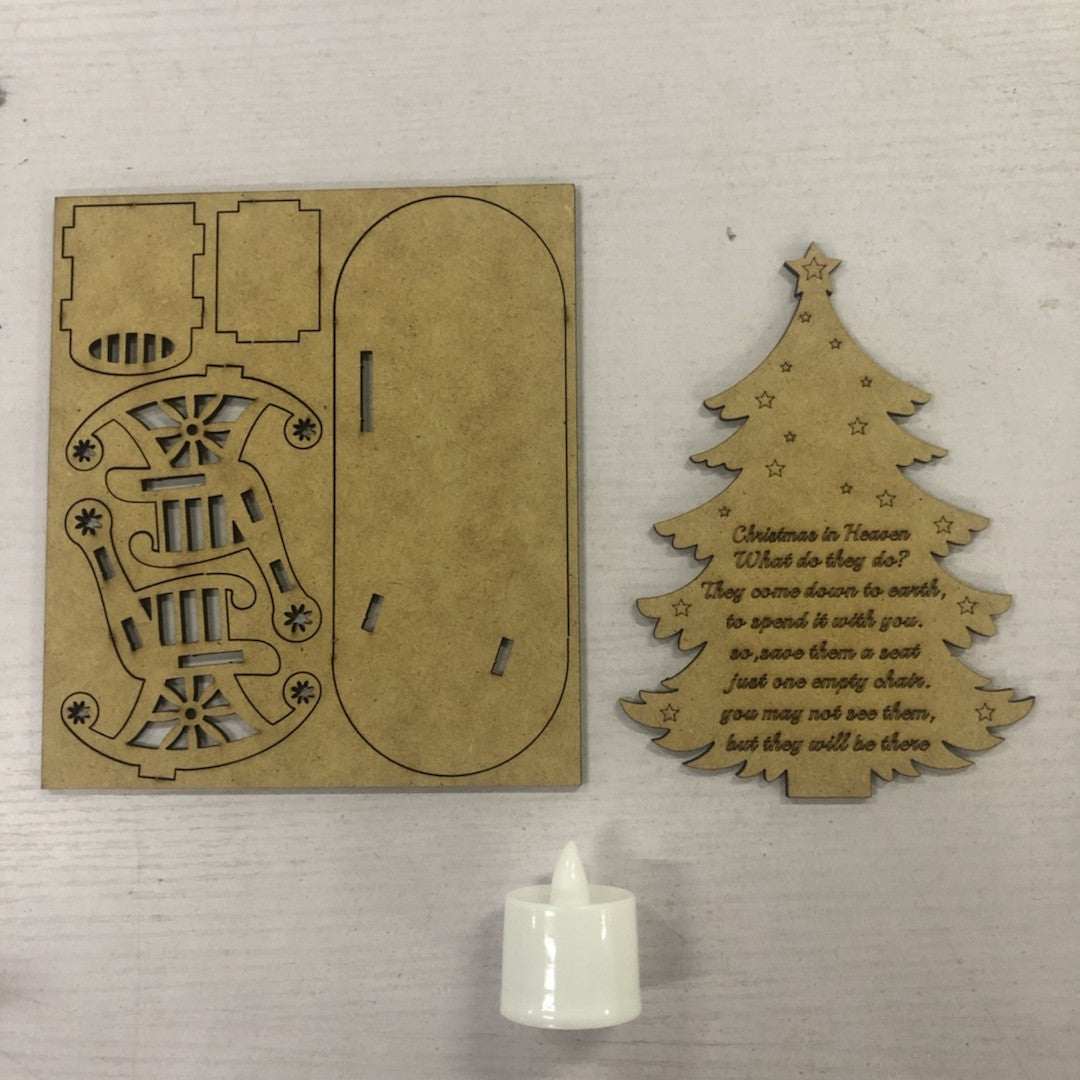 Christmas Remembrance Candle Ornament