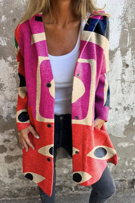 Cardigan Sweater Coat Knitted Long Loose-fitting Outerwear