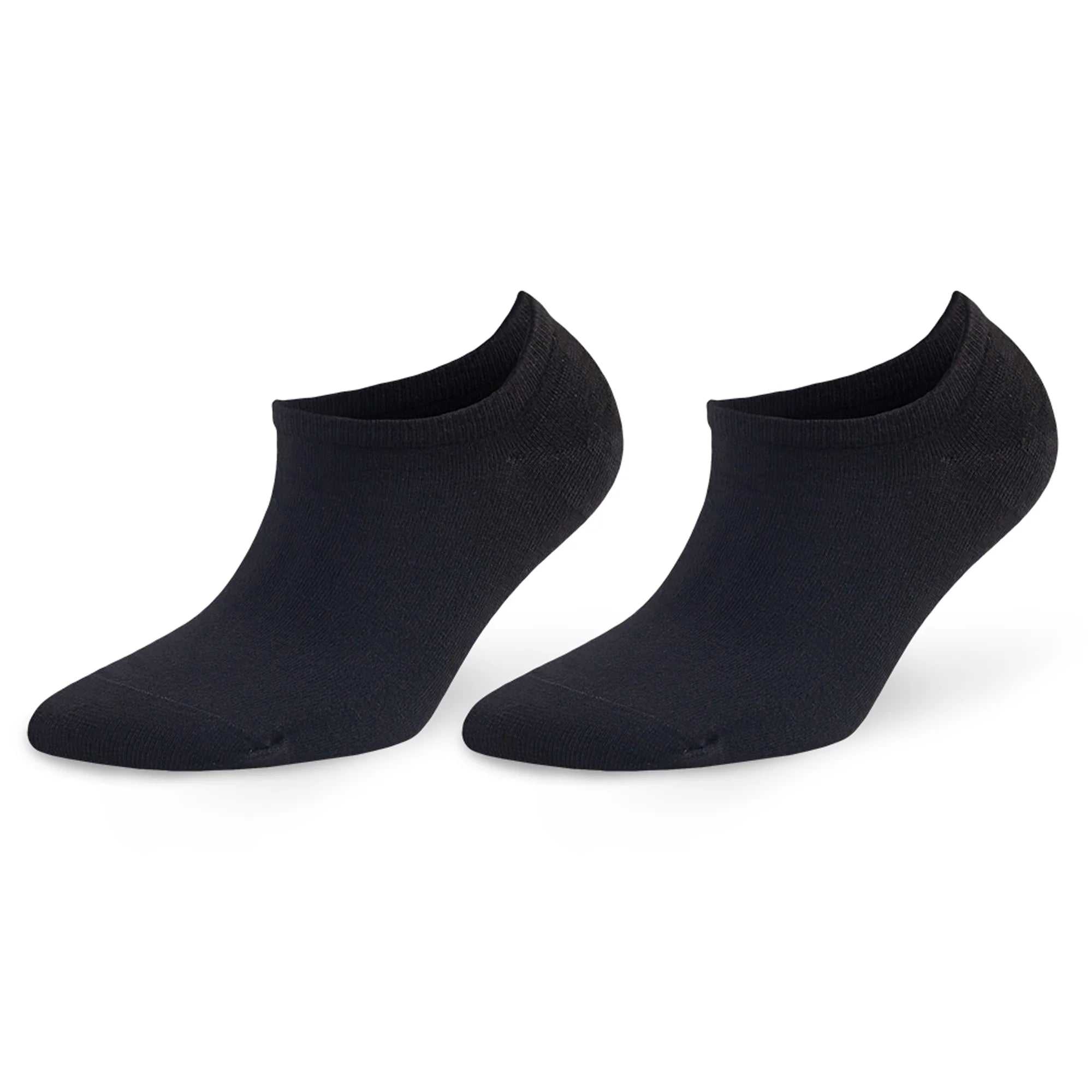 6 pairs men's black bamboo no show socks soft breathable moisture-wicking size 8-11.5