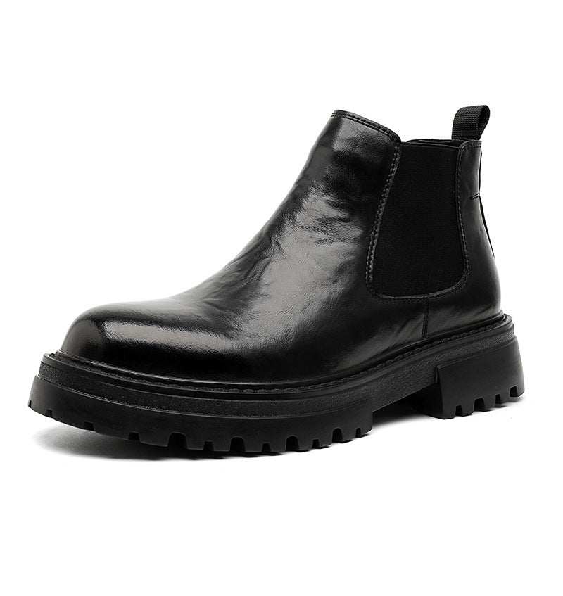 Low-top Martin Boots Mid-top British Style Men's Shoes