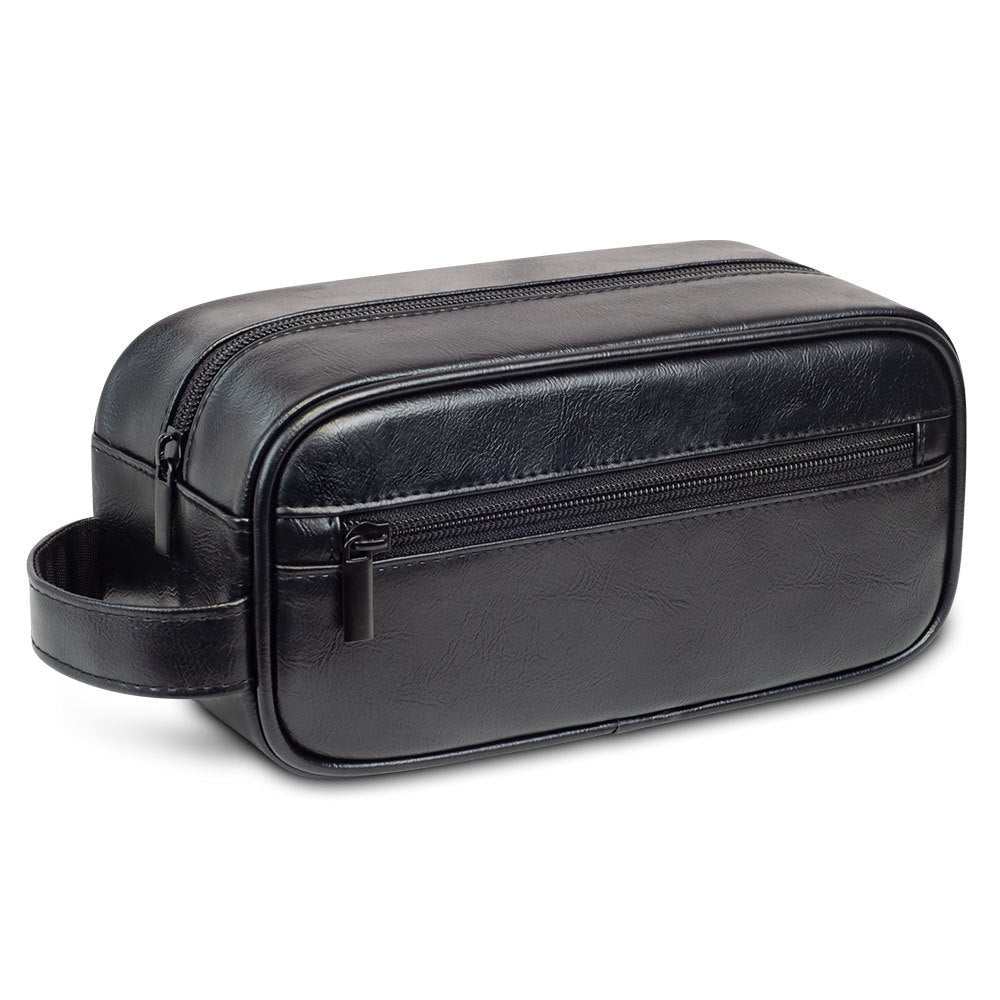 Men's Pu Business Handheld Makeup Storage Bag