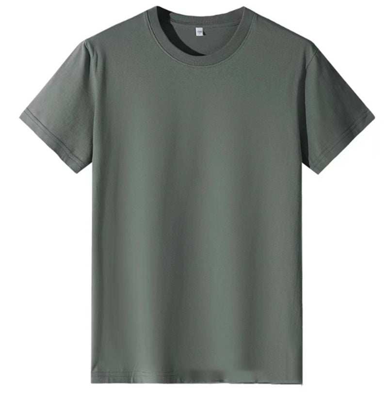 Solid Short Sleeve Loose Fit New Style