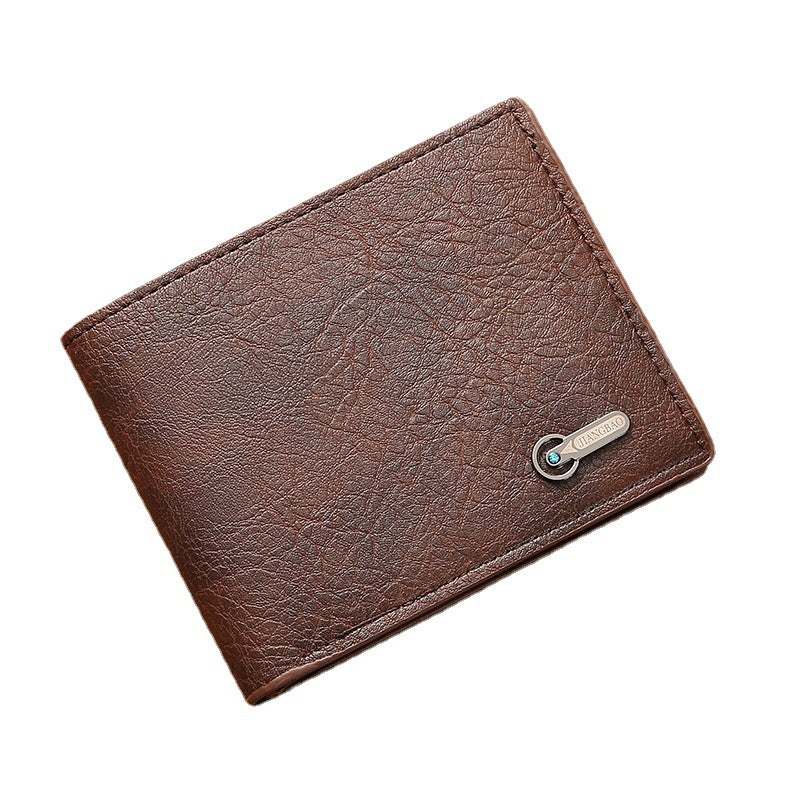 Men's Wallet Business Casual Short Leather