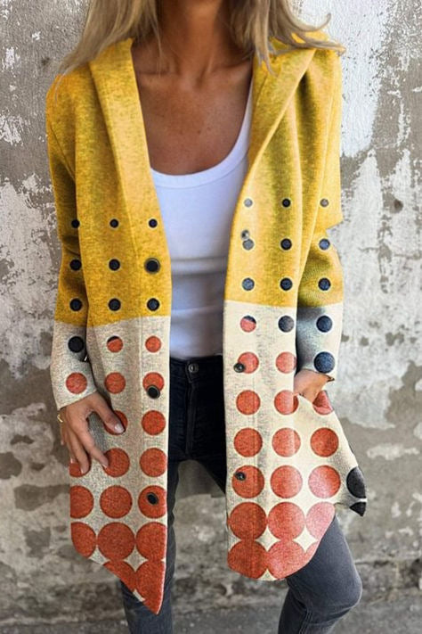 Cardigan Sweater Coat Knitted Long Loose-fitting Outerwear