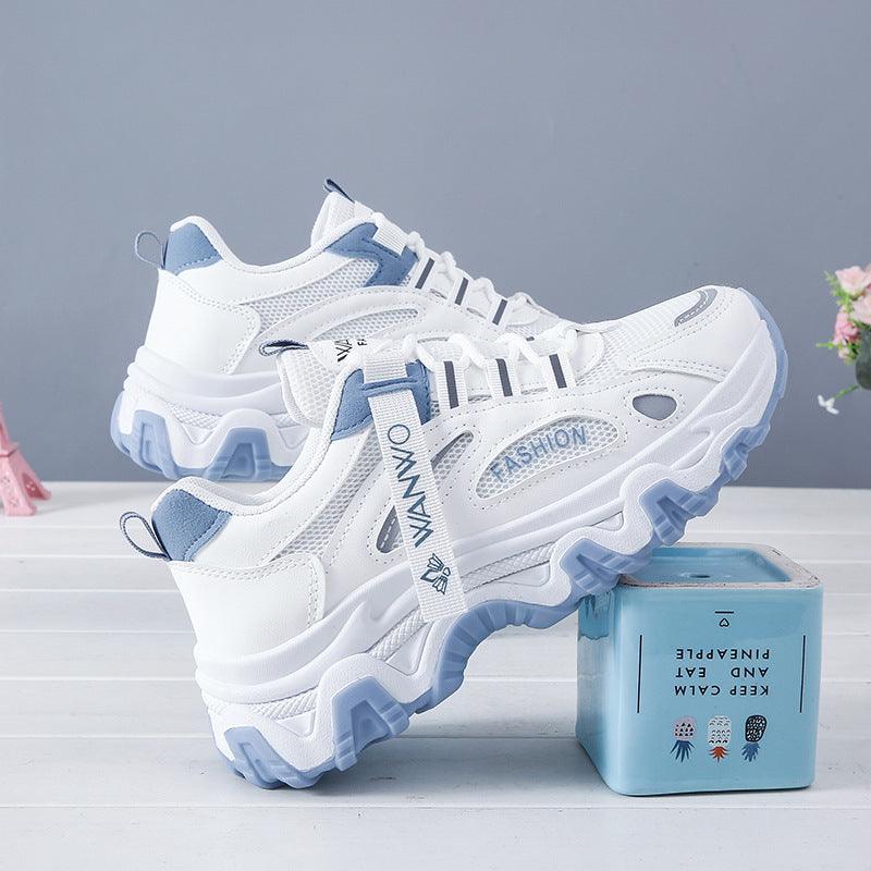 New Mesh Surface Clunky Sneakers Soft Sole Sneakers