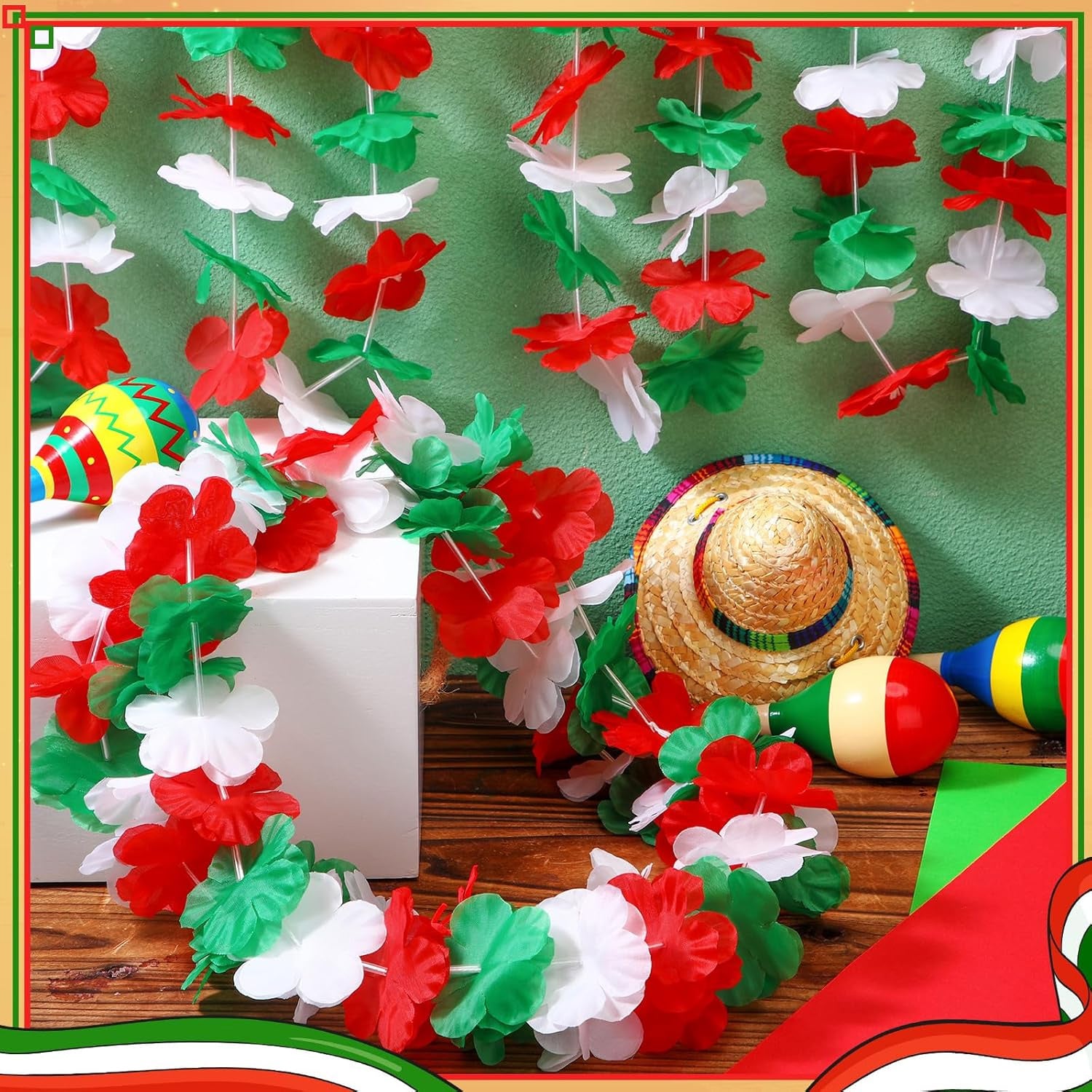 24 Christmas Leis