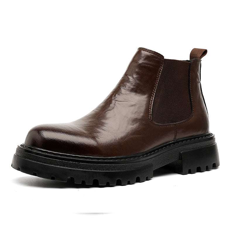 Low-top Martin Boots Mid-top British Style Men's Shoes
