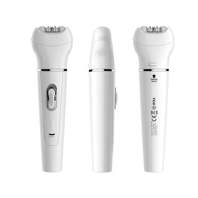 5 in 1 Multi-Functional Portable Face and body Skin Care Electric Massager Scrubber with Facial Latex Brush