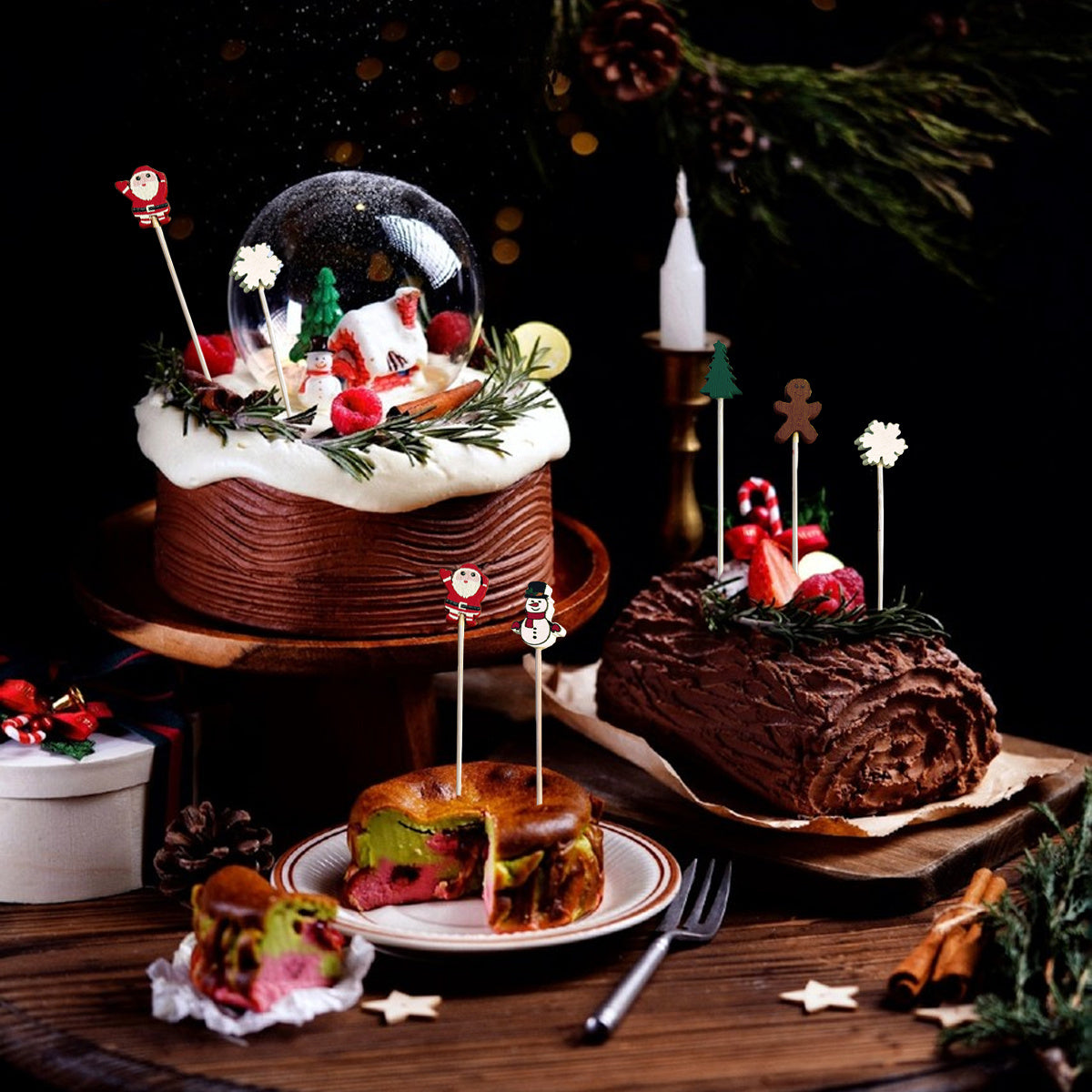 Christmas Cocktail Picks