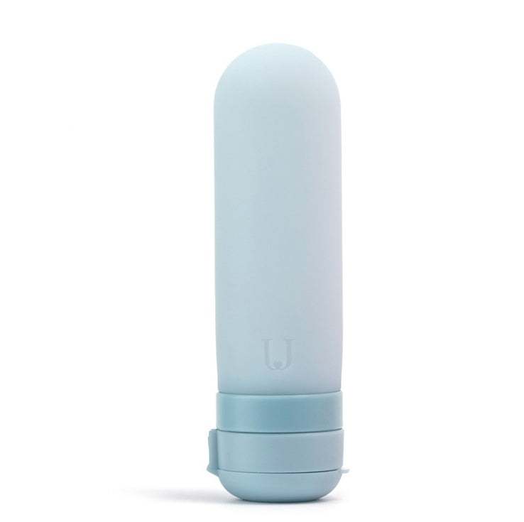 blue silicone bottled travel cosmetics storage bottle