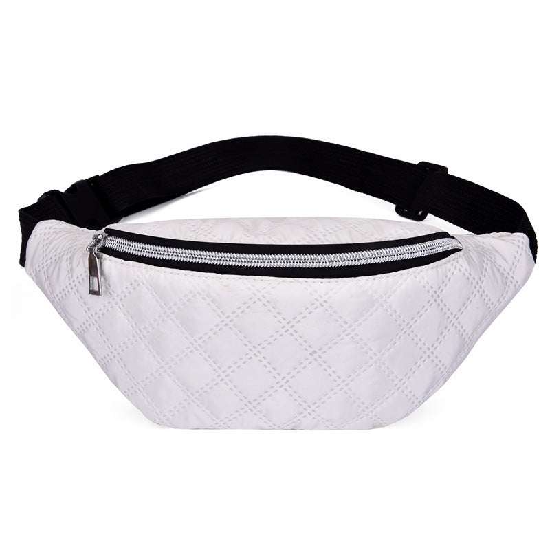 Large-capacity Mobile Phone Belt Bag Nylon Diagonal Men And Women