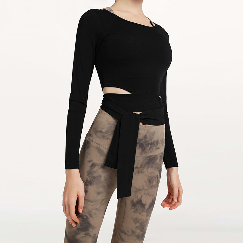 Sports Fitness Fast Drying Training Running Top Dance Yoga Clothes Women