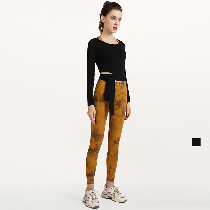 Sports Fitness Fast Drying Training Running Top Dance Yoga Clothes Women