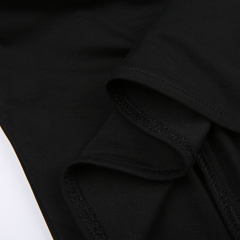 Back Slim Fit Fish Bone Bottom Top