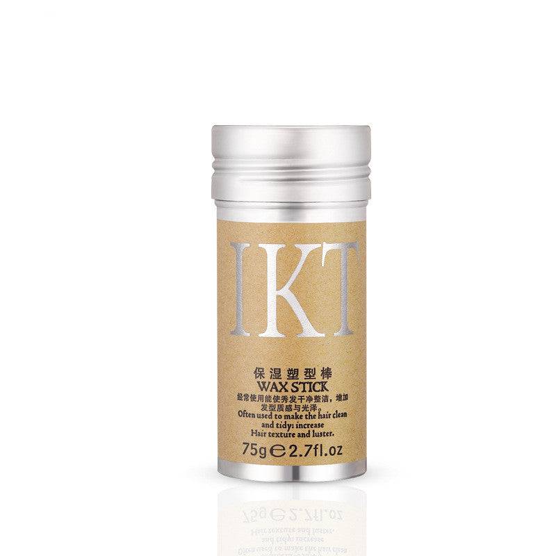 Hair wax stick solid finishing cream for short hair styling 75g container