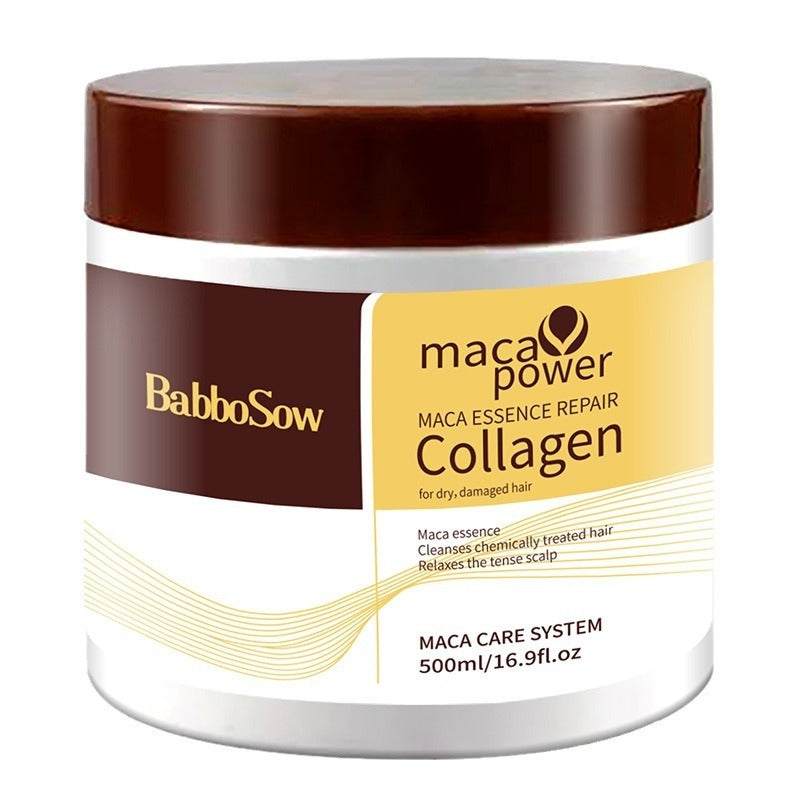 Intense Moisturizing Collagen Hair Mask for dry, damaged hair 500ml container