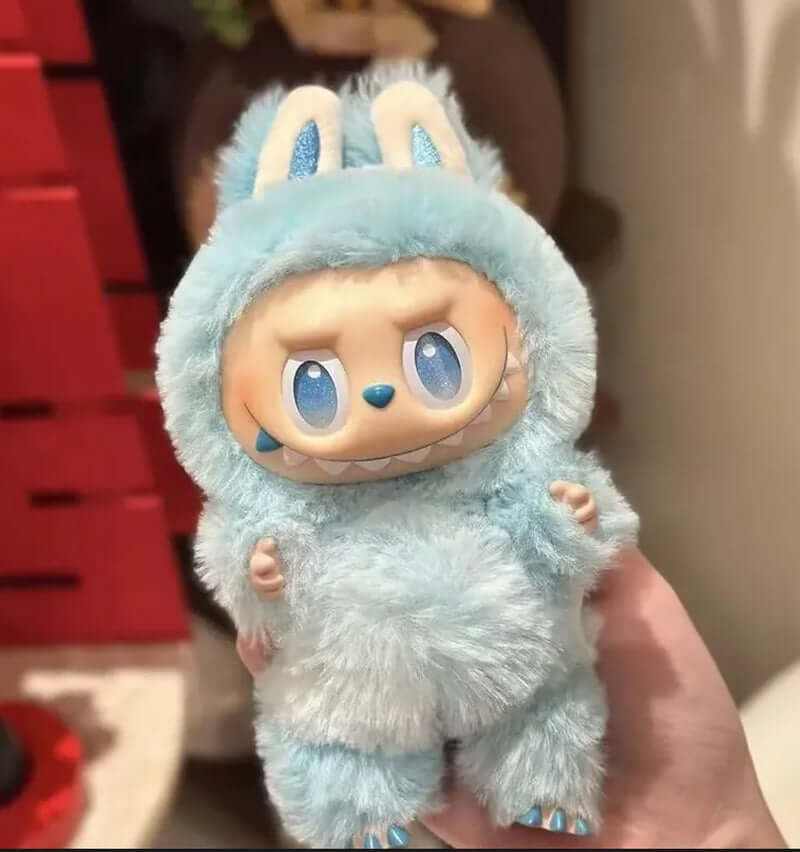 Top Quality Labubu Doll V3 with QR Code Monsters Big into Energy Seriesblind Box Kawaii Figure Face Doll Clothesdoll Keychain Decor Gift Blind Bag