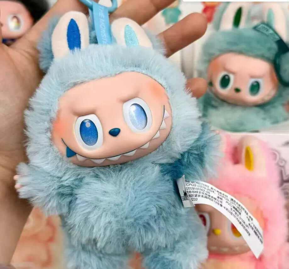 Top Quality Labubu Doll V3 with QR Code Monsters Big into Energy Seriesblind Box Kawaii Figure Face Doll Clothesdoll Keychain Decor Gift Blind Bag