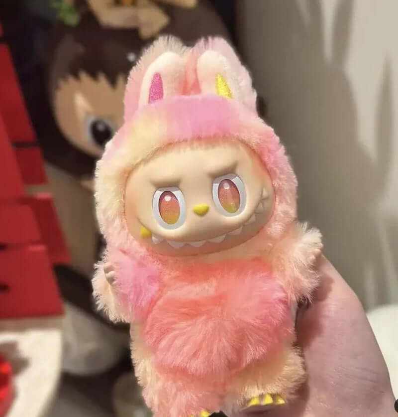 Top Quality Labubu Doll V3 with QR Code Monsters Big into Energy Seriesblind Box Kawaii Figure Face Doll Clothesdoll Keychain Decor Gift Blind Bag