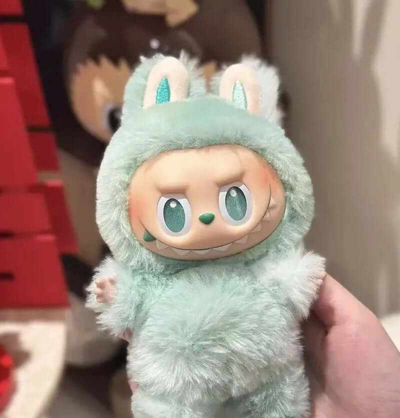 Top Quality Labubu Doll V3 with QR Code Monsters Big into Energy Seriesblind Box Kawaii Figure Face Doll Clothesdoll Keychain Decor Gift Blind Bag
