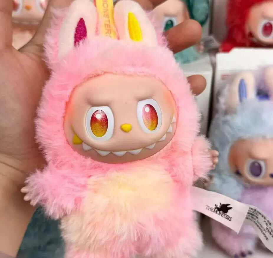 Top Quality Labubu Doll V3 with QR Code Monsters Big into Energy Seriesblind Box Kawaii Figure Face Doll Clothesdoll Keychain Decor Gift Blind Bag