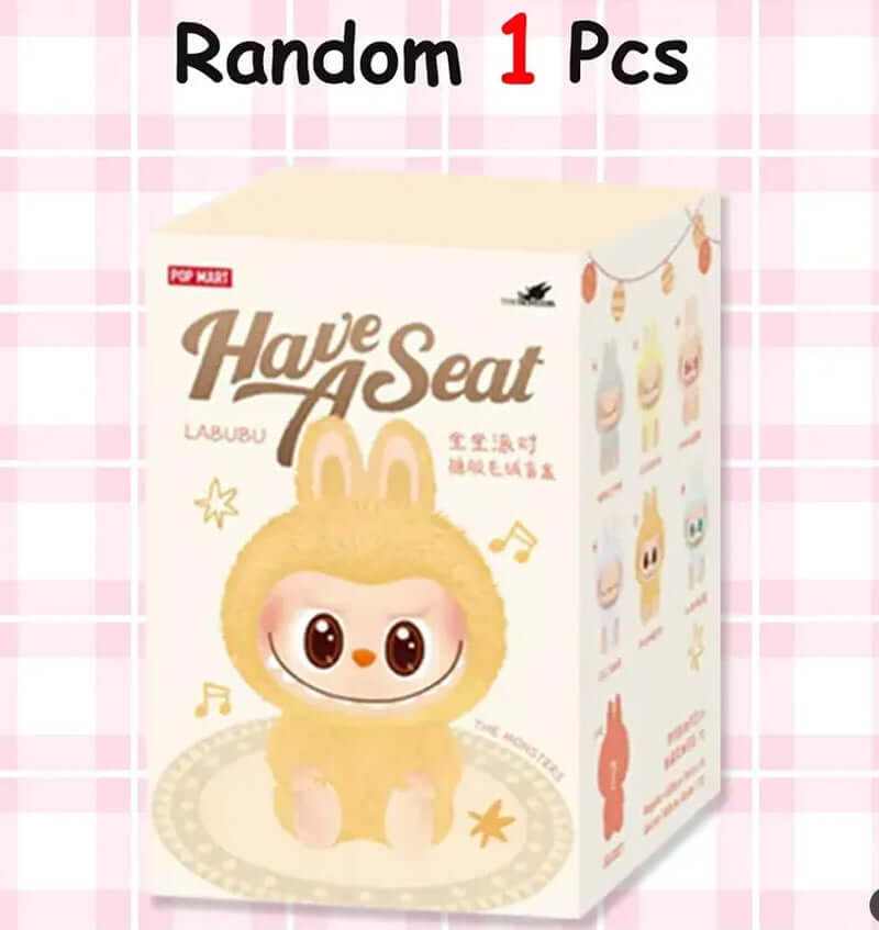 Top Quality Labubu Doll V3 with QR Code Monsters Big into Energy Seriesblind Box Kawaii Figure Face Doll Clothesdoll Keychain Decor Gift Blind Bag
