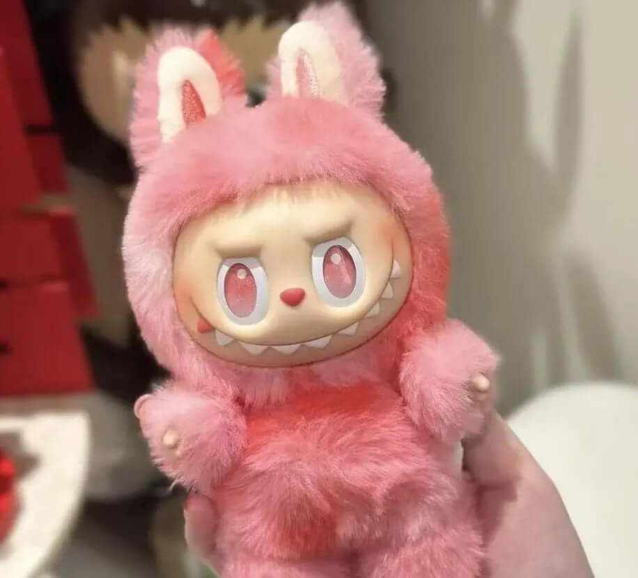 Top Quality Labubu Doll V3 with QR Code Monsters Big into Energy Seriesblind Box Kawaii Figure Face Doll Clothesdoll Keychain Decor Gift Blind Bag