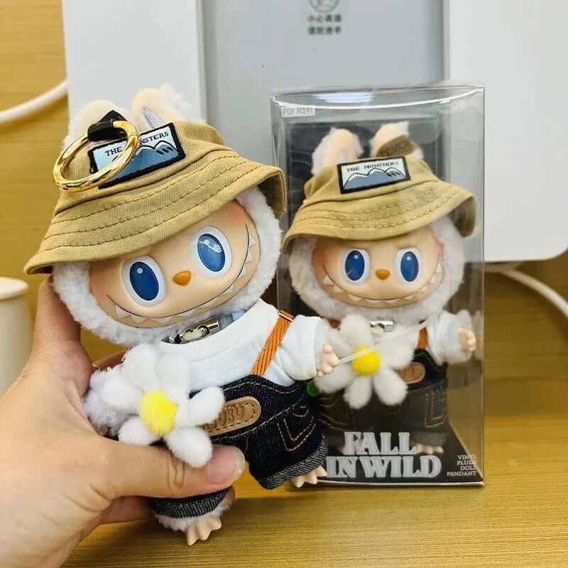 1 Replica Labubu Fall in Wild Series Lisa Same the Monsters 17Cm Rag Vinyl Plush Doll Play Pendants Gifts Stock 241025 A80A 144