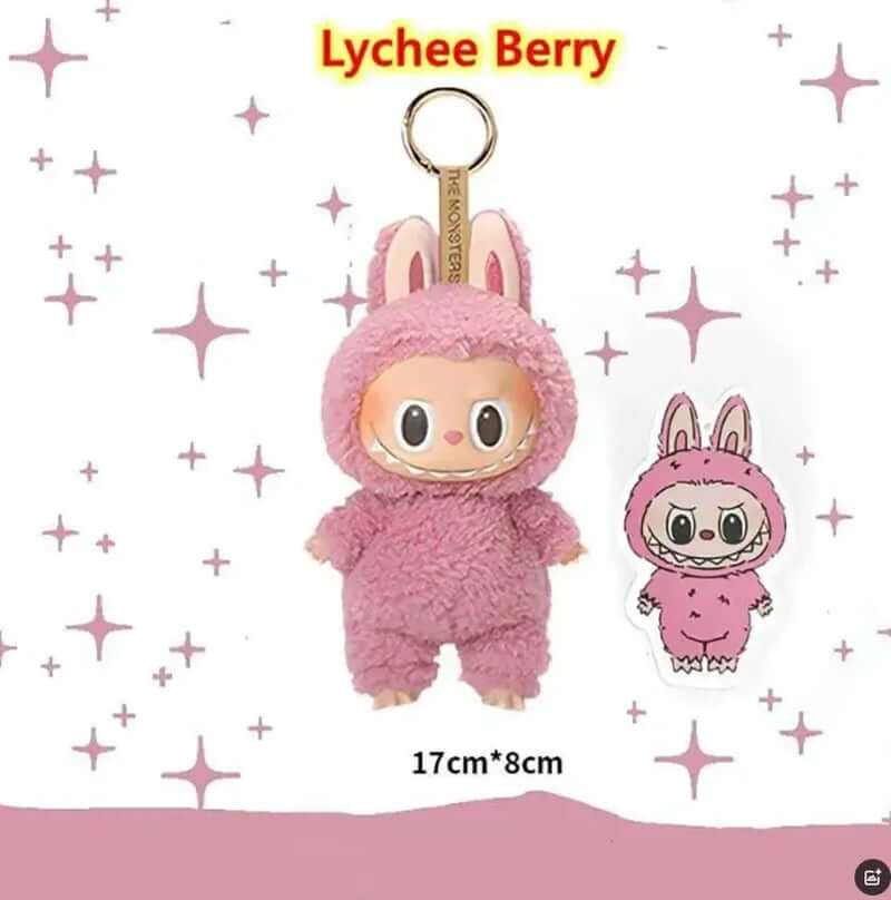 Top Quality Labubu Doll V3 with QR Code Monsters Big into Energy Seriesblind Box Kawaii Figure Face Doll Clothesdoll Keychain Decor Gift Blind Bag