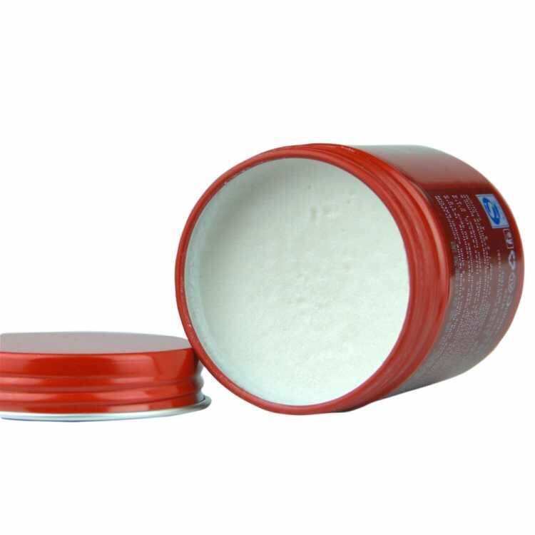 Matte styling hair mud in red container for natural textured hair shaping