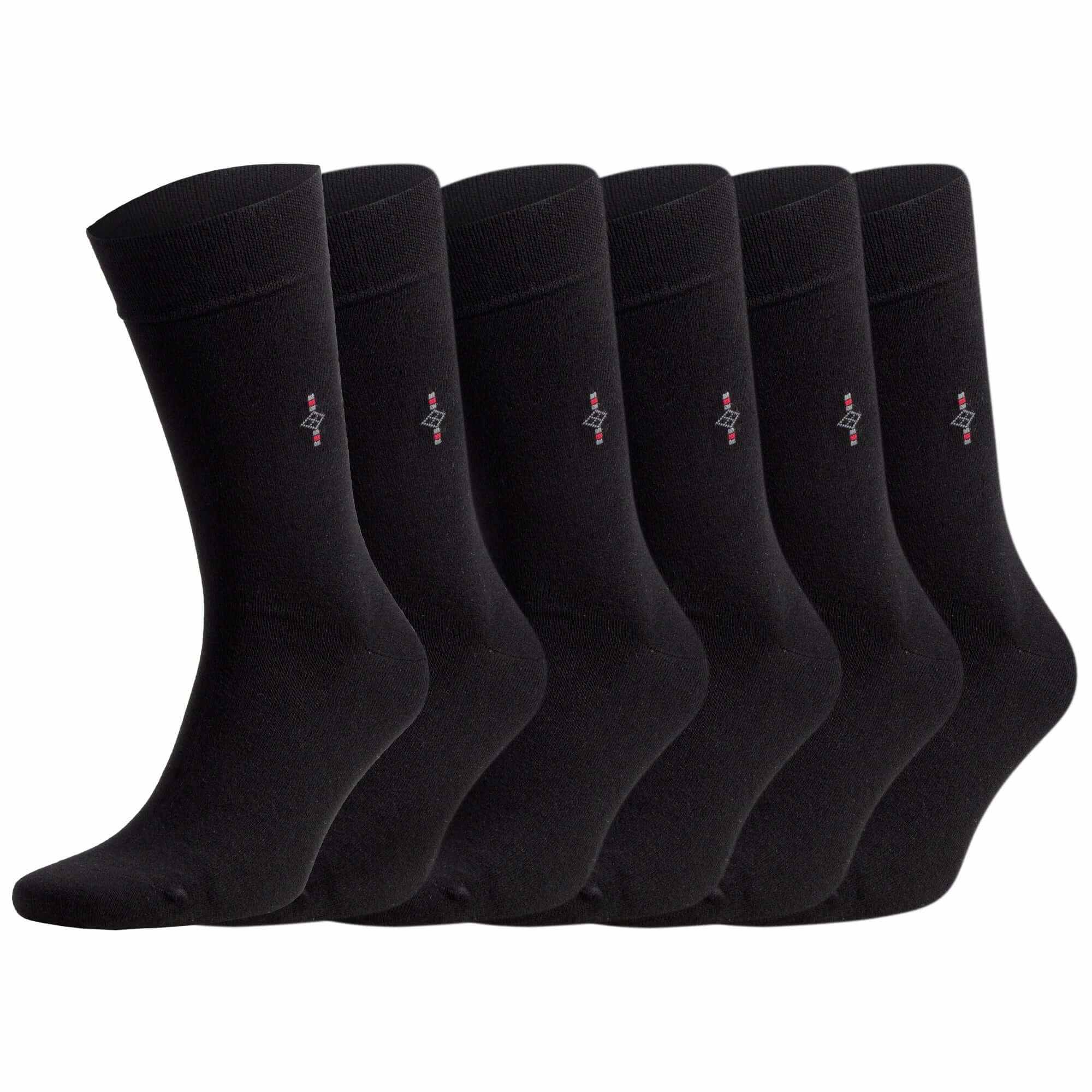 Men’S Bamboo Dress Socks – Seamless Toe, Moisture-Wicking & Odor-Resistant | Available in 1, 3, or 6 Pairs