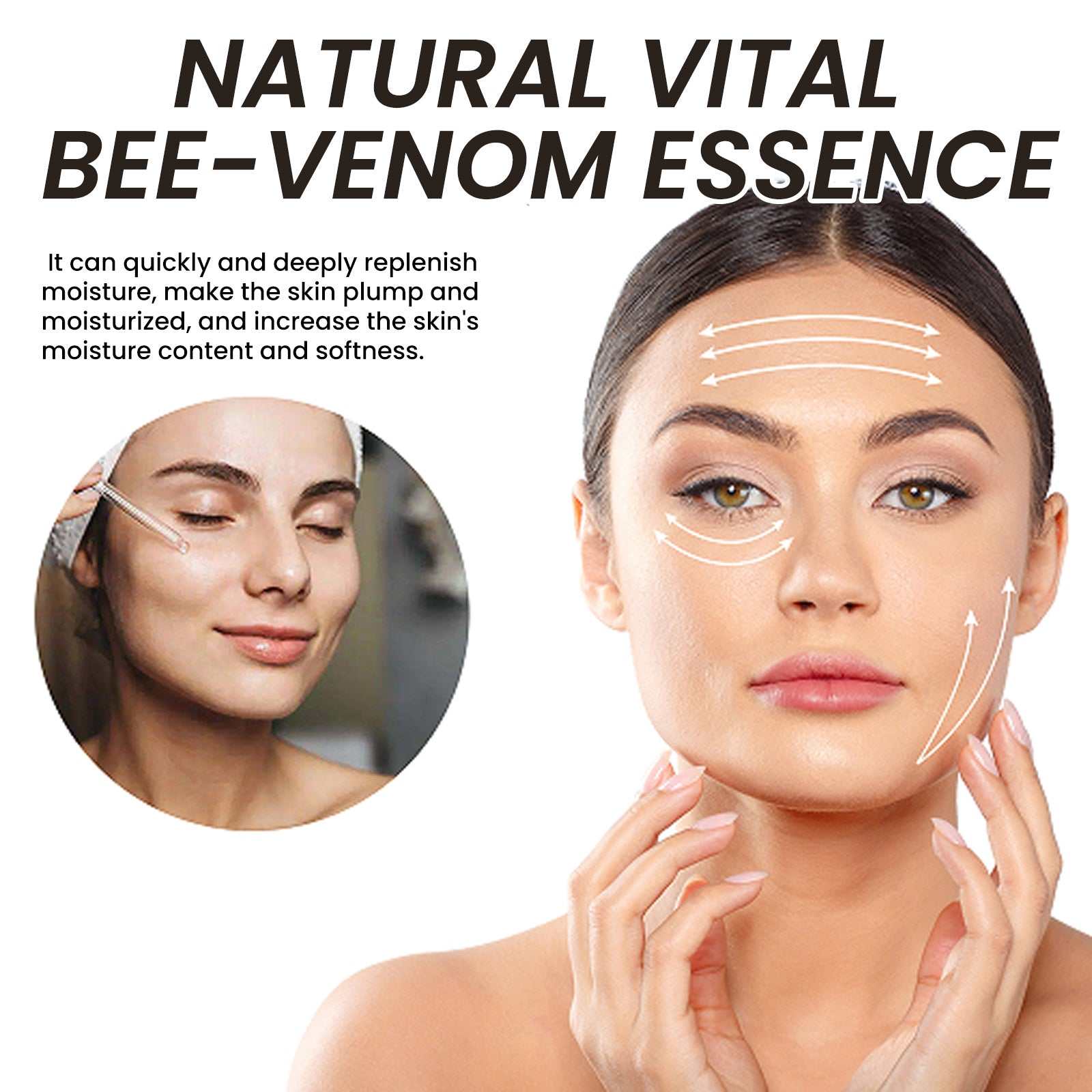 OUHOE Facial natural bee-venom essence for anti-wrinkle and firming skincare