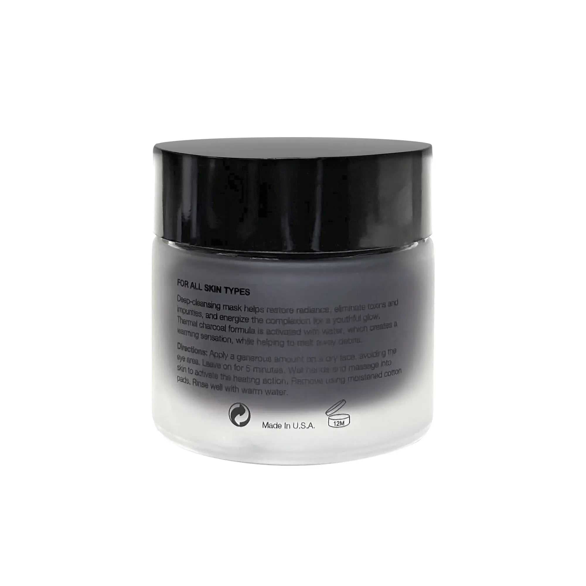 Radiance Boosting Glow Face Mask in a jar, designed for all skin types, promoting a rejuvenated complexion.